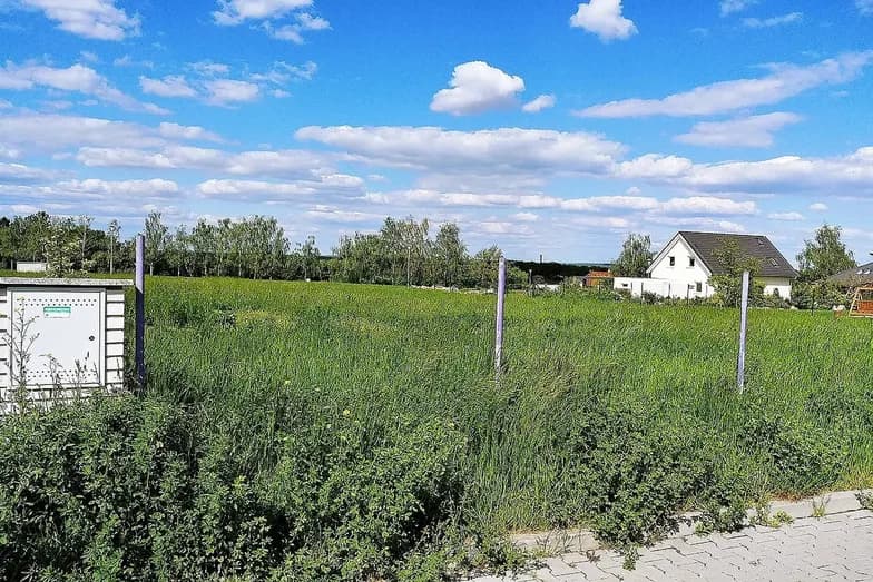 Sold: Plot for a family house, Lázně Toušeň, Prague-East district